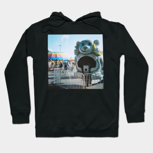 Monkey Ride - Minnesota State Fair - Diana 120mm Photograph Hoodie